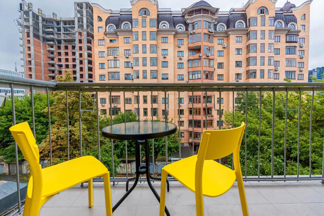 Kyiv Saksahanskoho Apart Hotel Dış mekan fotoğraf
